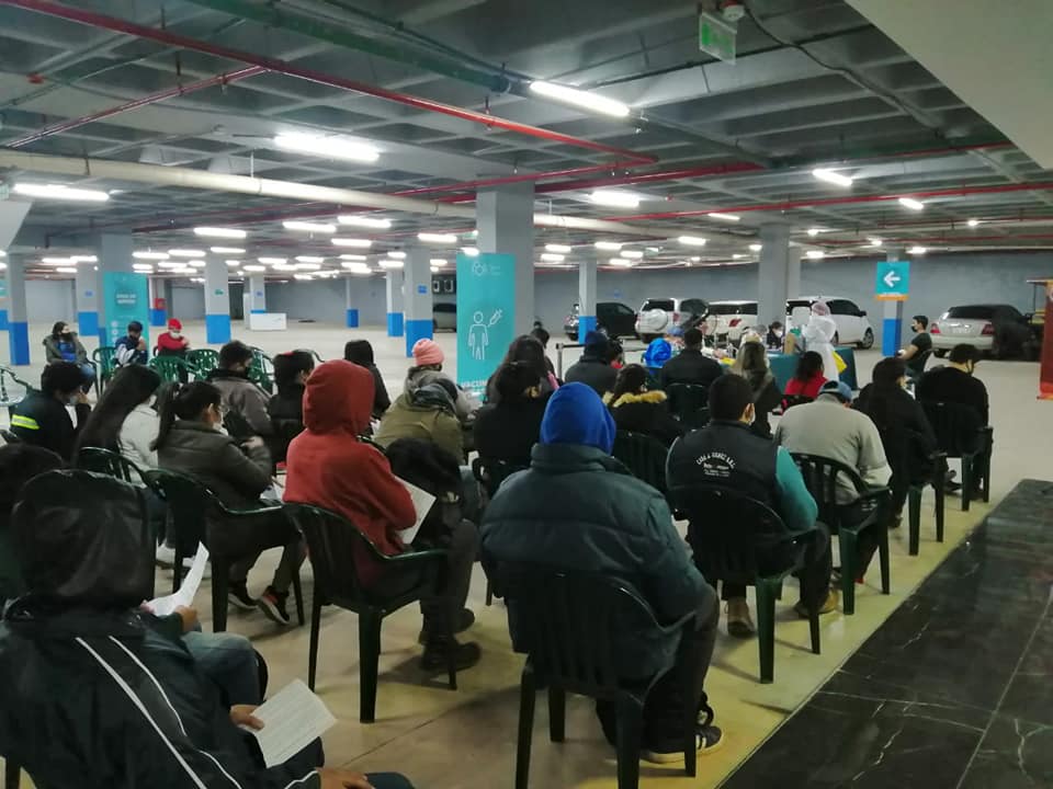 Vacunatorio de Fuente Shopping contará con 300 dosis disponibles para lo que resta de este lunes