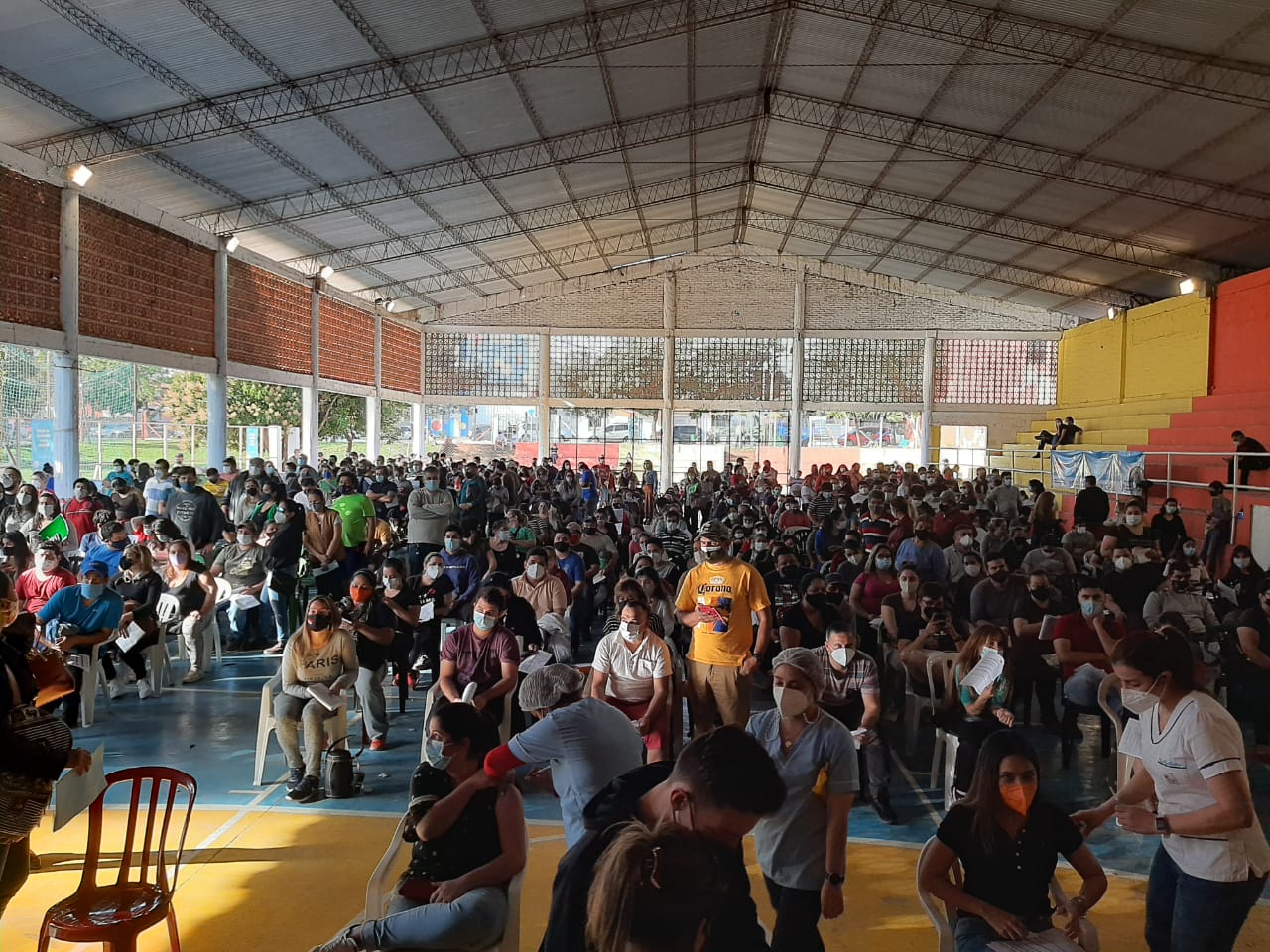 Exitosa vacunación en Central: Más de 26 mil inmunizados durante fin de semana