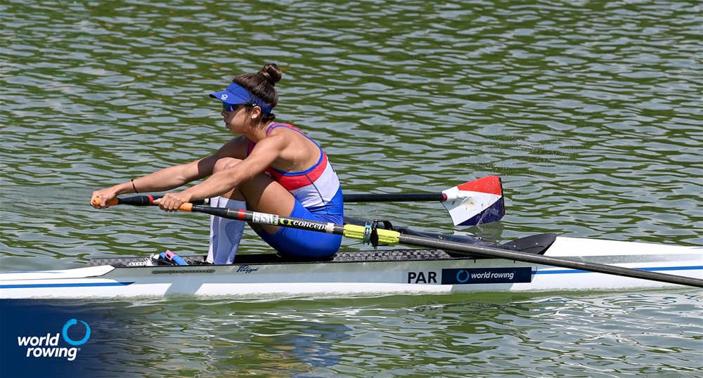 Remeros paraguayos pasan a la final B del Campeonato Mundial  Junior en Bulgaria