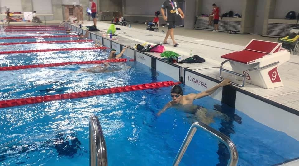 Juegos Paralímpicos Tokio 2020: El nadador paraguayo Rodrigo Hermosa se zambulle este sábado en Tokio