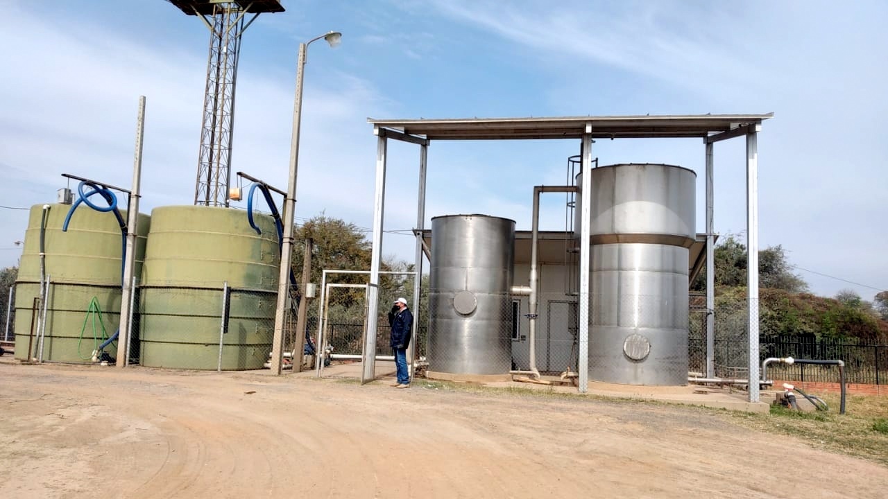 ESSAP hace llegar agua potable al centro de la ciudad de Neuland