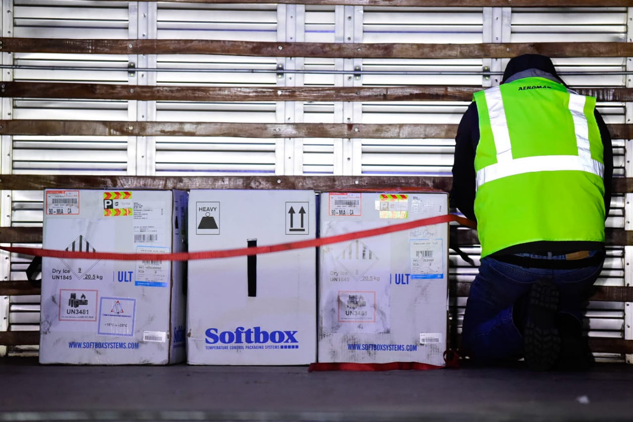 Este viernes llegará un nuevo lote de 30 mil dosis de vacuna Pfizer