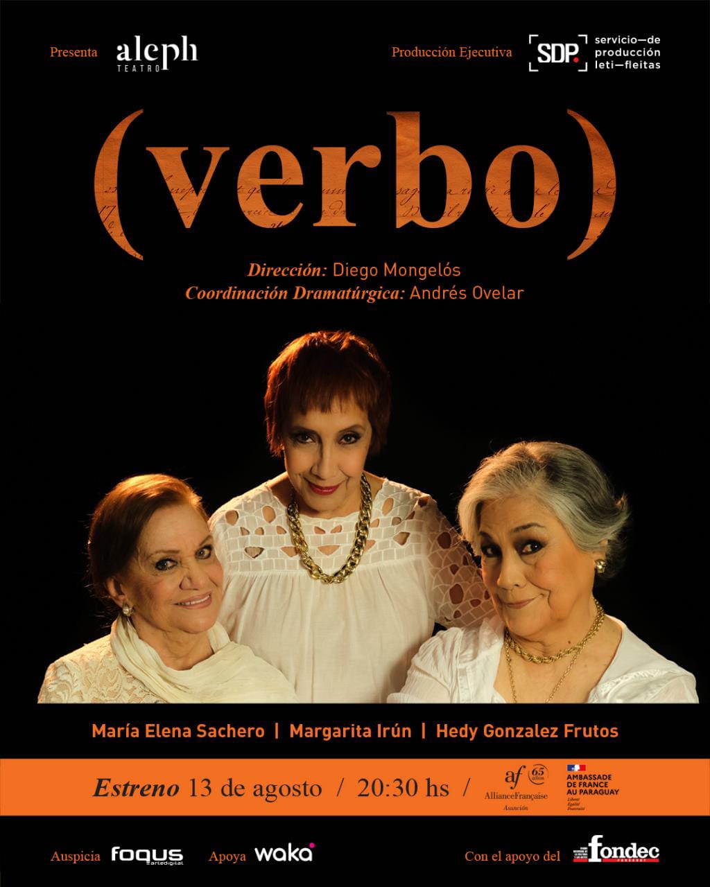 Este viernes  “Verbo” llega al teatro