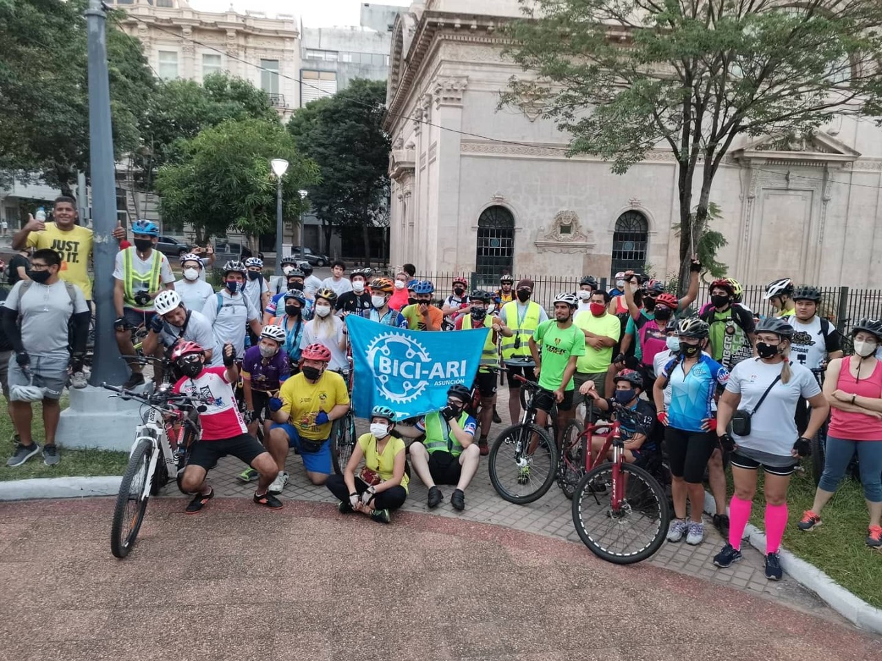 Organizan paseo en bicicleta por Asunción para celebrar el “Día Mundial Sin Auto”