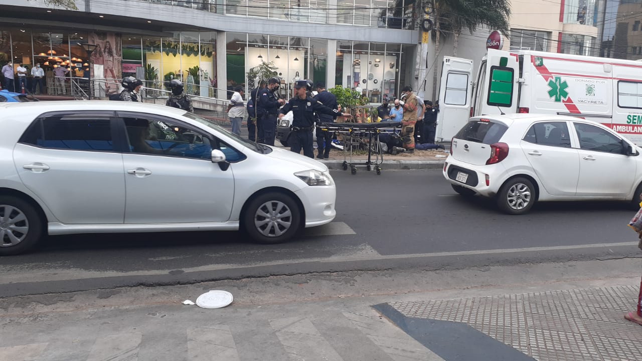 Matan a balazos a policía en pleno barrio Villa Morra
