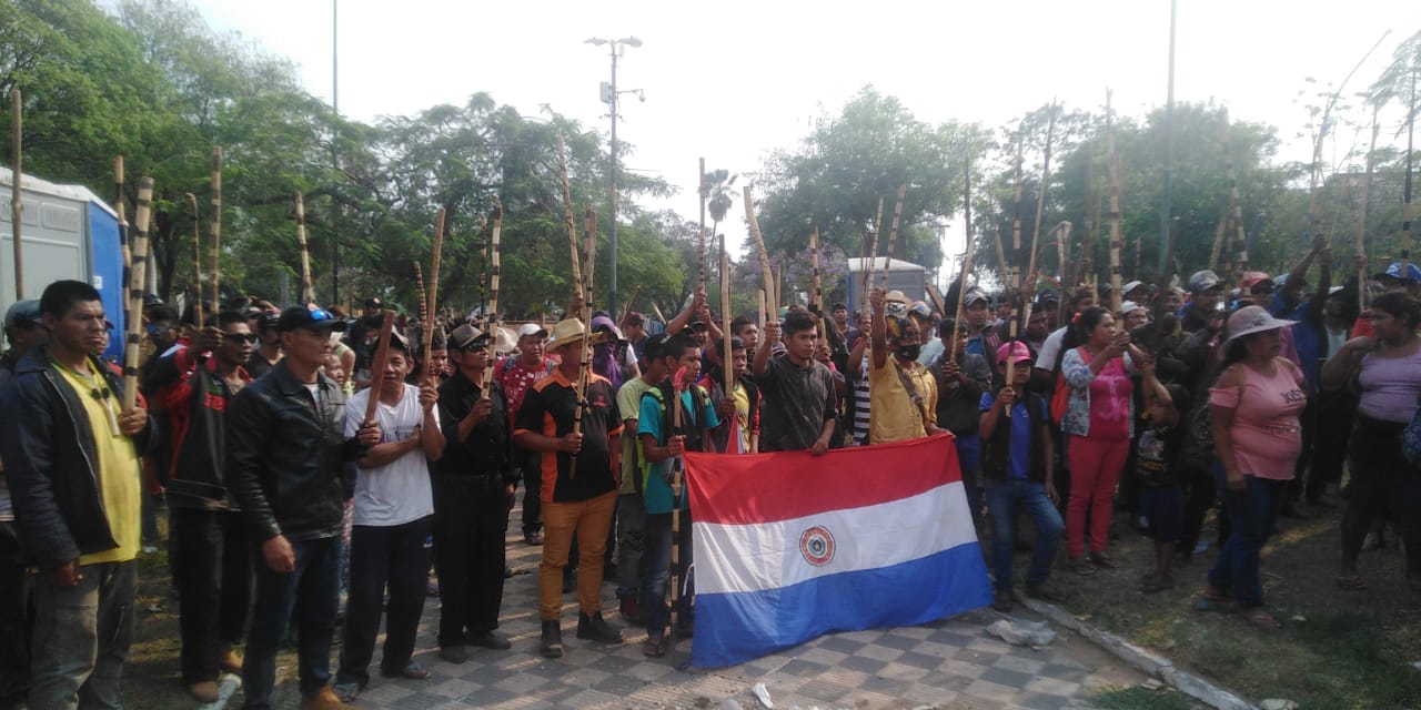 Indígenas y campesinos emplazan a Abdo por 24 horas para vetar proyecto de ley sobre “invasión” de tierras