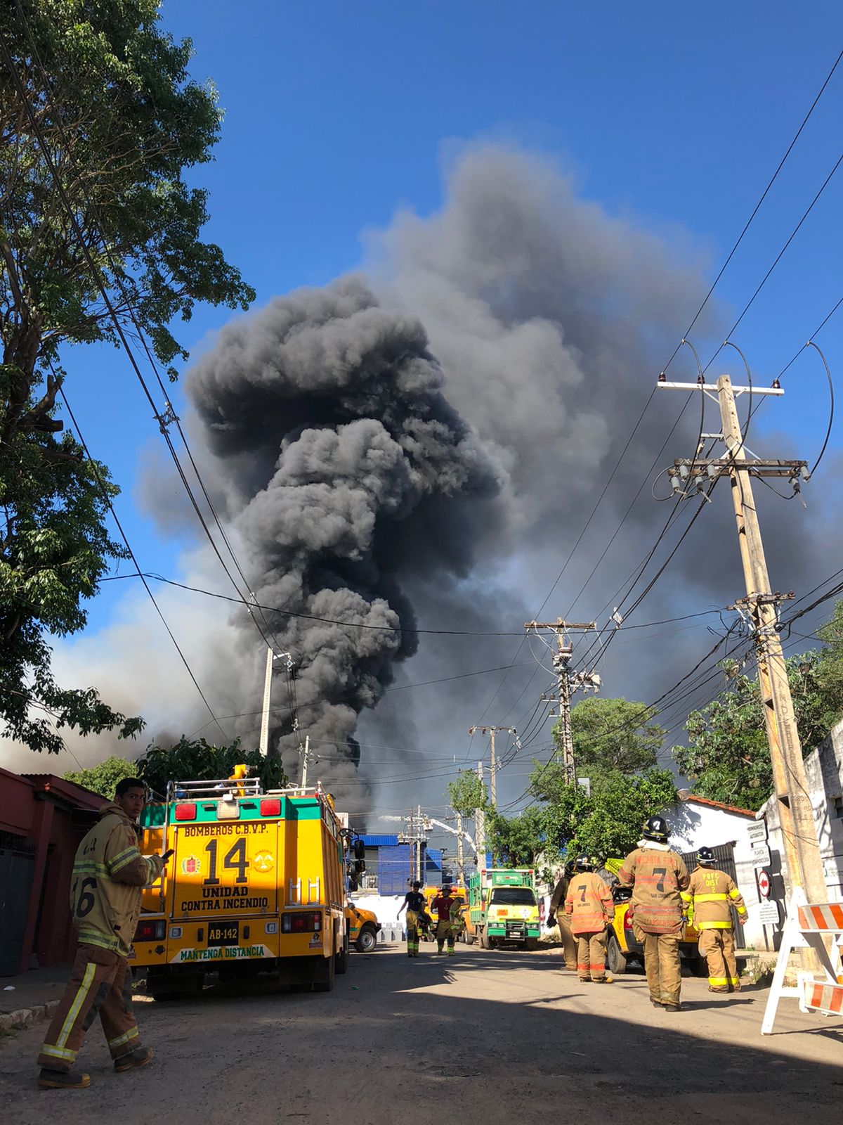 “Fue una falsa alarma”: Bomberos descartan fuga de amoniaco en frigorífico