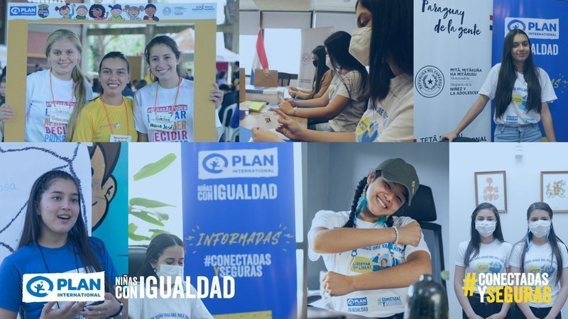 Plan International celebra el Día de la Niña con el lema “Conectadas y Seguras”