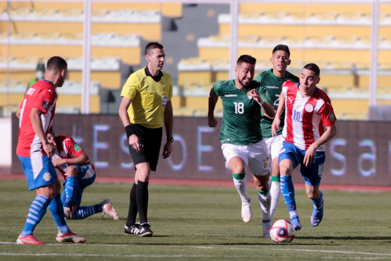 Dolorosa derrota de la selección paraguaya de fútbol en Bolivia