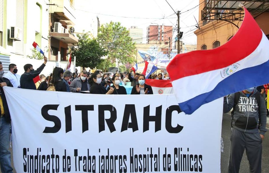 Trabajadores de Hospital de Clínicas anuncian movilización para este miércoles