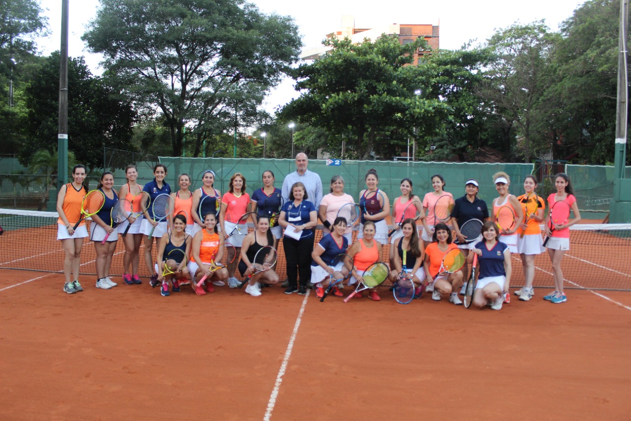 Tenis a todo dar: Encuentro de confraternidad entre el Asunción Tenis Club y el Deportivo Sajonia 