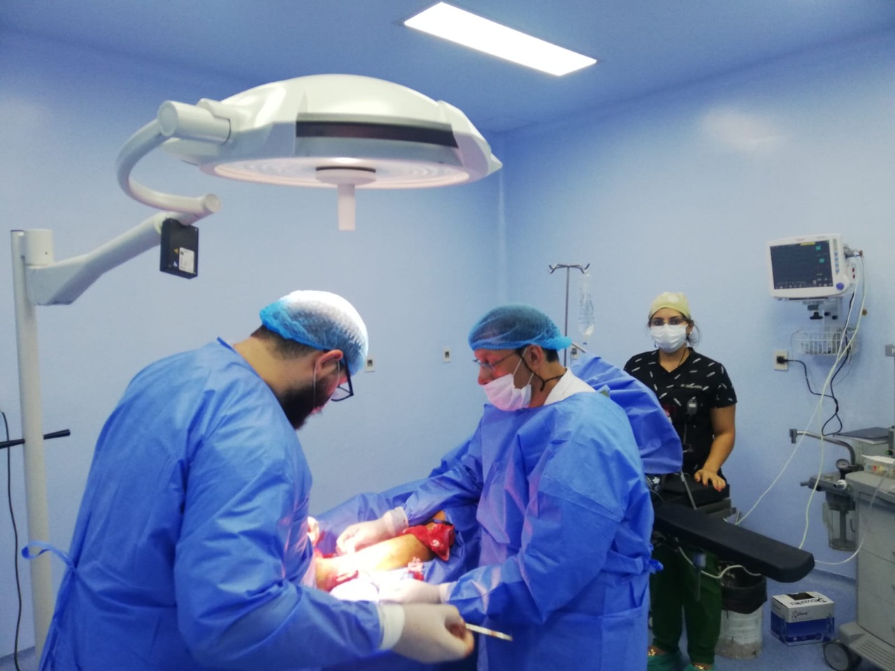 Primeras cirugías en Unidad Sanitaria IPS San Juan Bautista Misiones