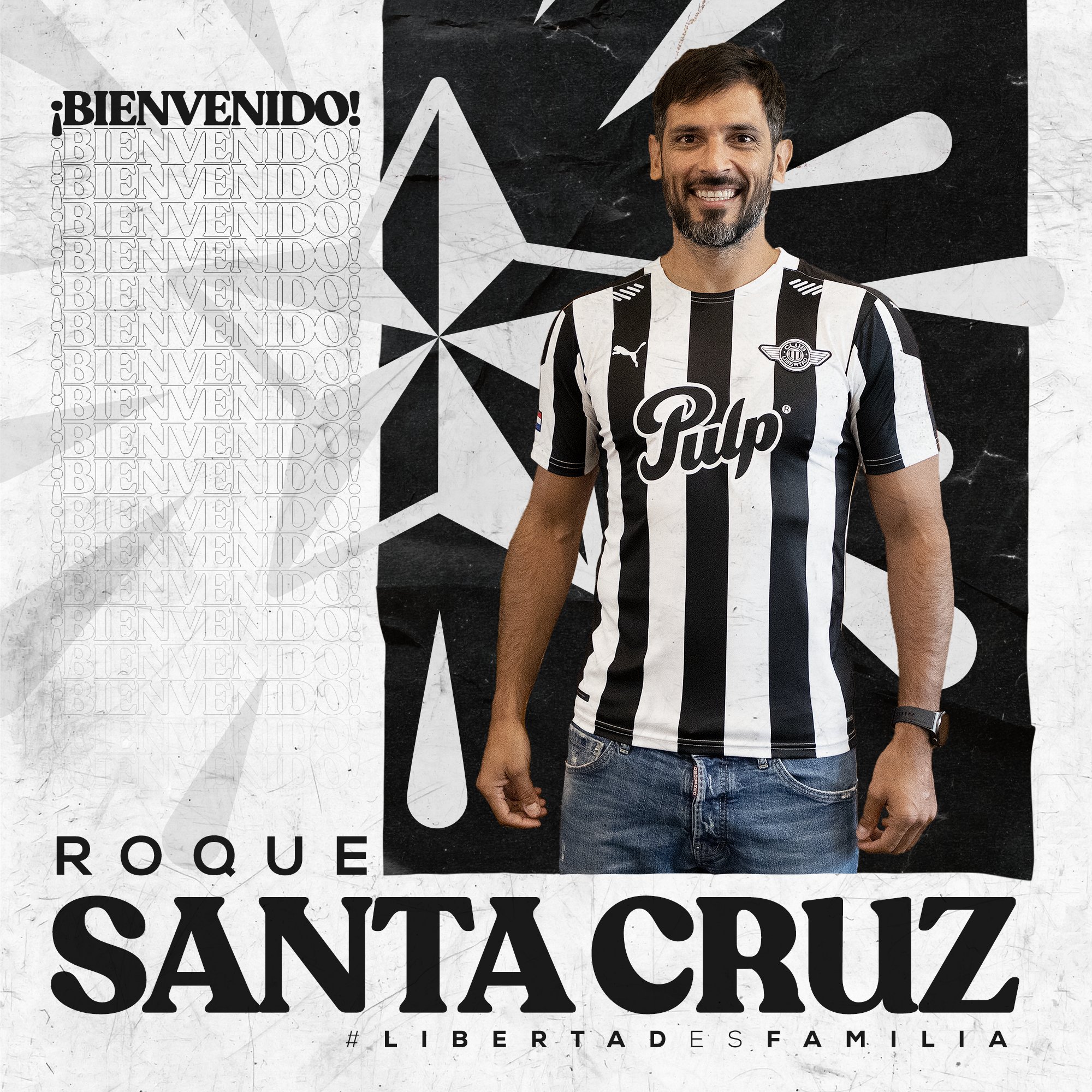 Roque Santa Cruz es nuevo refuerzo del Club Libertad