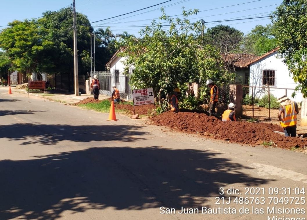 Red cloacal en San Juan Bautista llega al 72% de avance