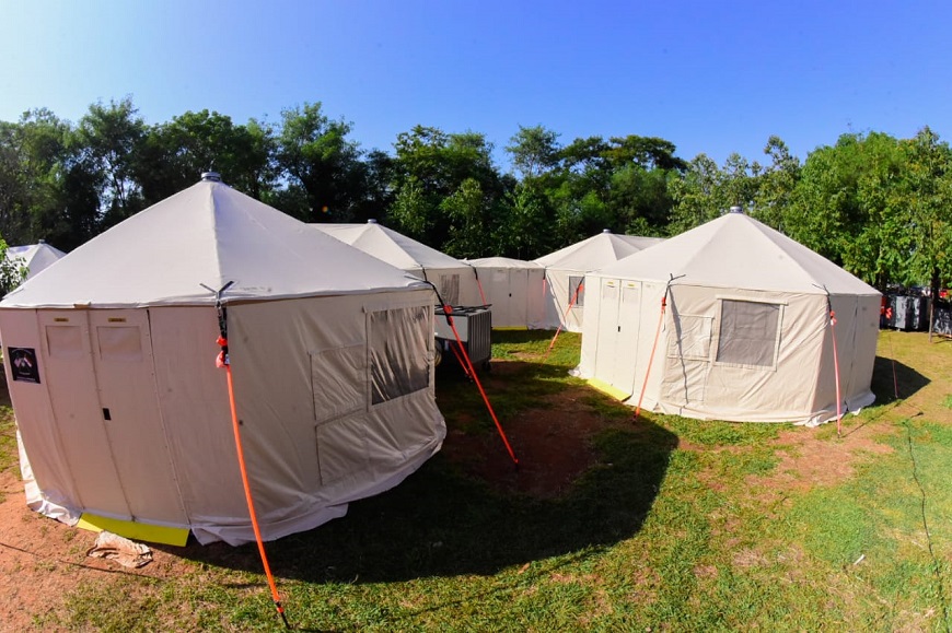 Cuatro hospitales de campaña refuerzan atención sanitaria