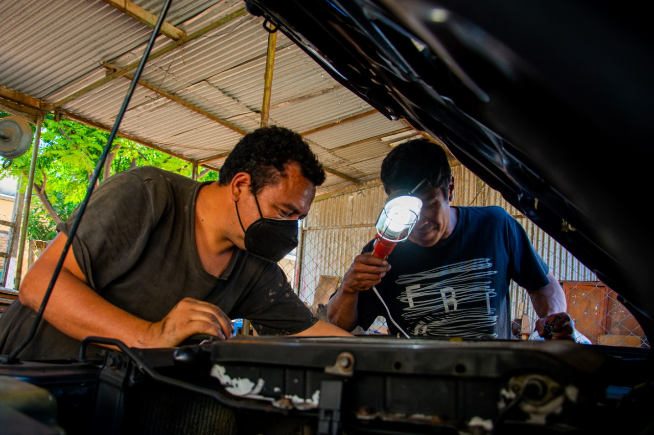 Por medio de programa penitenciario, mecánico de autos se abre camino a su reinserción social