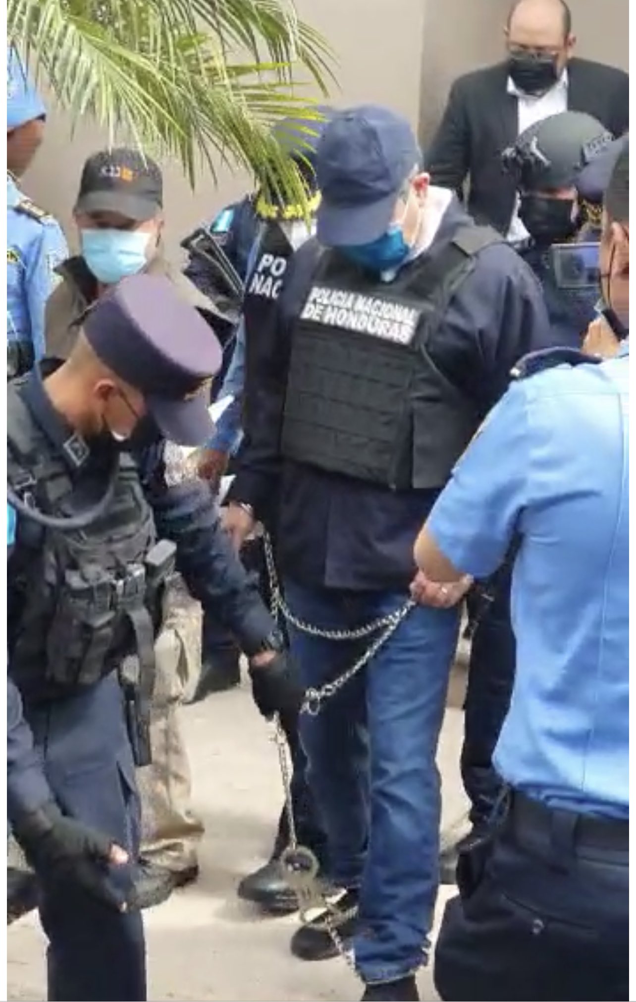 Expresidente de Honduras es arrestado tras solicitud de extradición EEUU