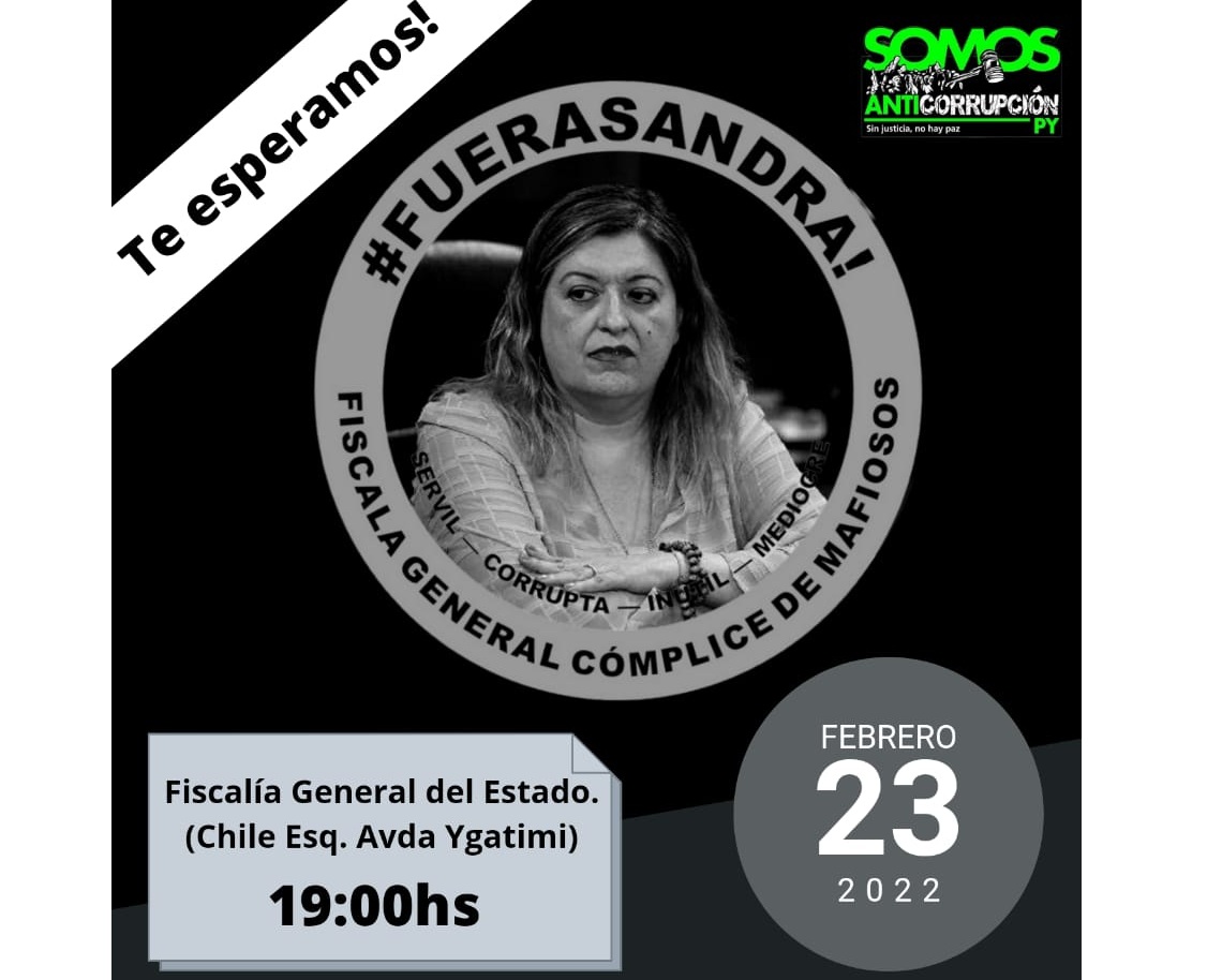 Organizan manifestación para exigir renuncia de Sandra Quiñónez del Ministerio Público