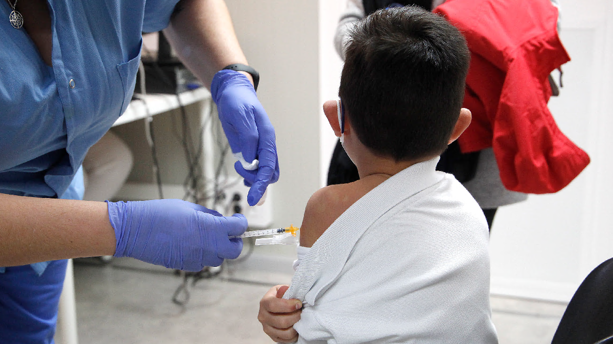 200.000 niños ya han sido vacunados contra COVID-19