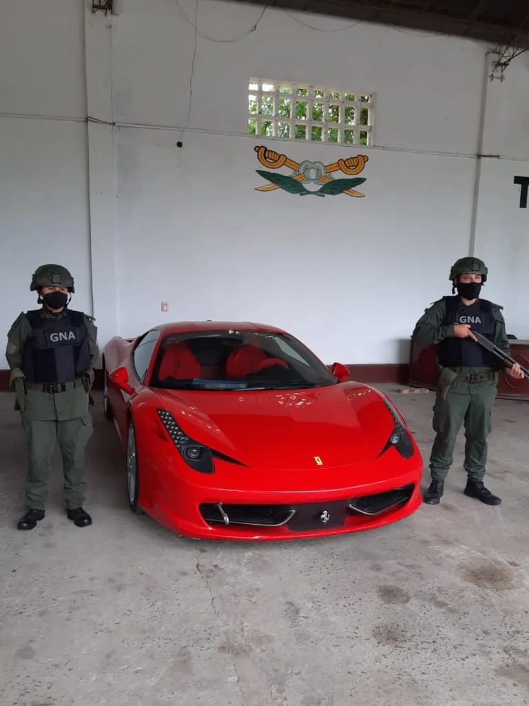Incautan en Argentina un Ferrari que iba de manera ilegal desde Asunción