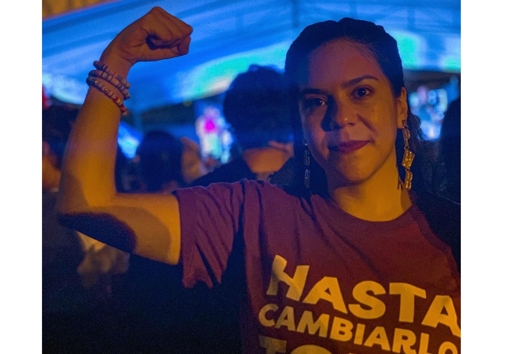 Johanna Ortega trabaja por candidatura a diputada
