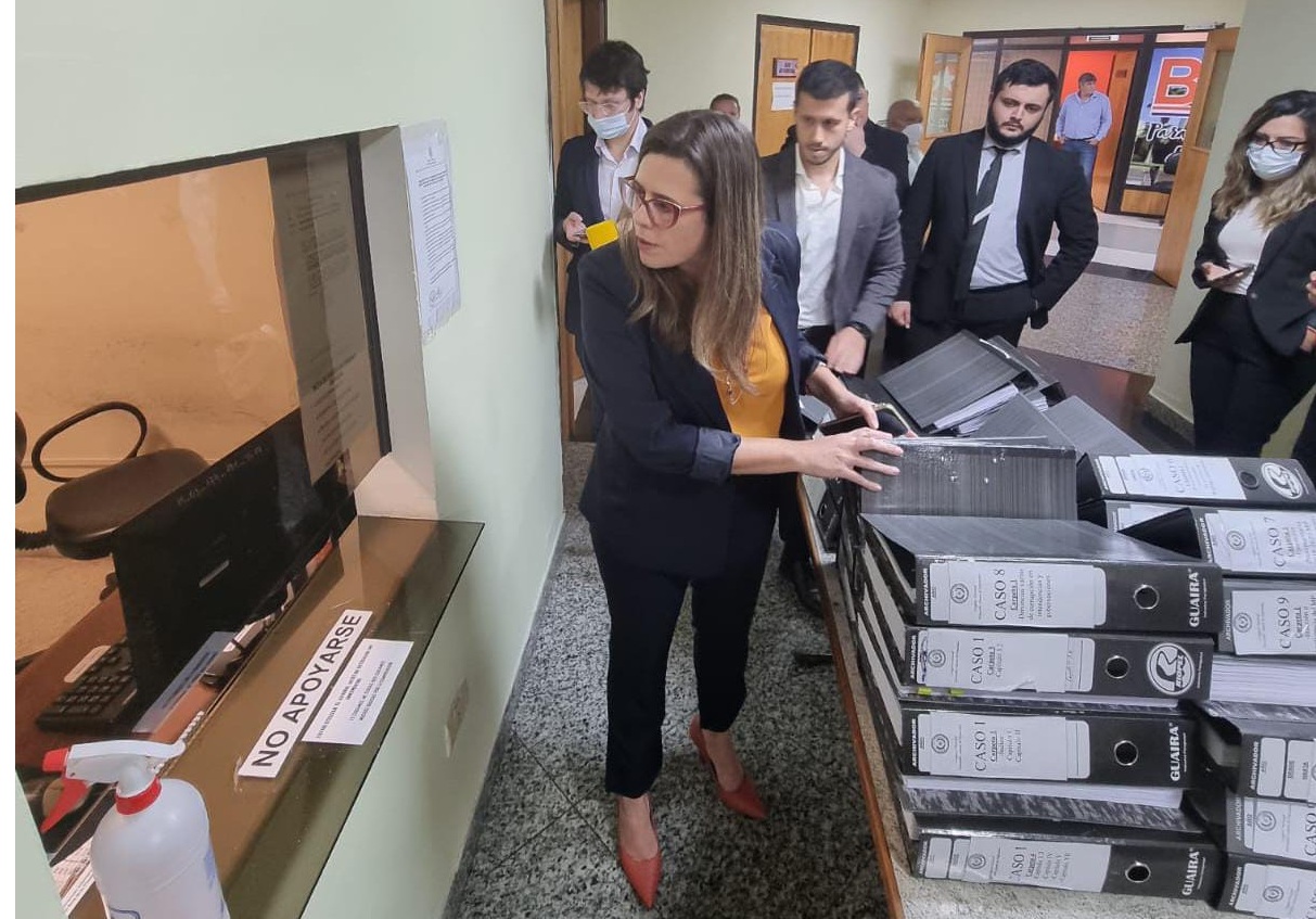 Presentan libelo acusatorio contra Sandra Quiñónez