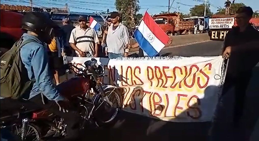 Cuatro puntos de cierre de rutas en Central en protesta contra suba de combustibles