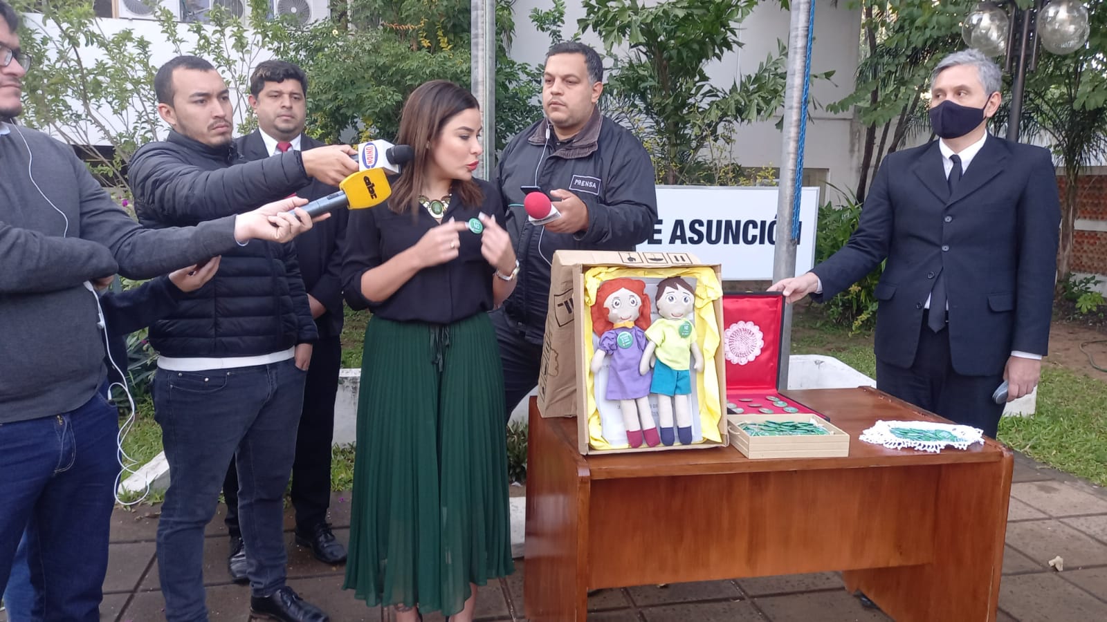 Junta Municipal de Asunción lanza campaña de lazo verde “Todos Somos Responsables”