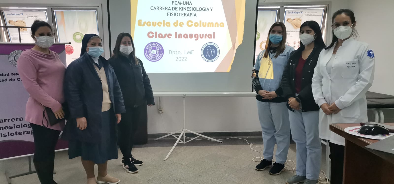 Inicia Escuela de Columna Grupal de manera presencial en el Hospital de Clínicas