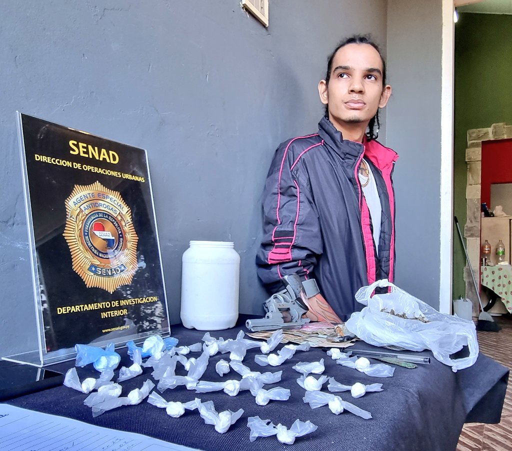 Capturan a “Luisinho”, conocido distribuidor de drogas de la zona