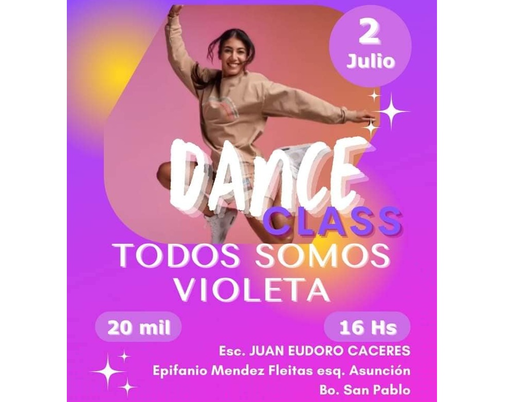 Organizan “master class” de zumba a beneficio de niña con parálisis cerebral