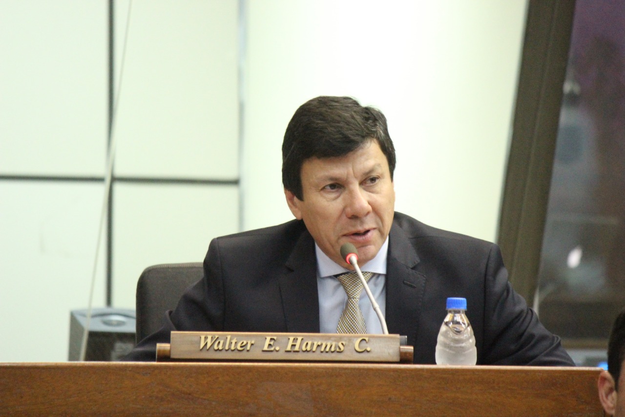Walter Harms espera que este lunes ya se rechace juicio político a Sandra Quiñónez