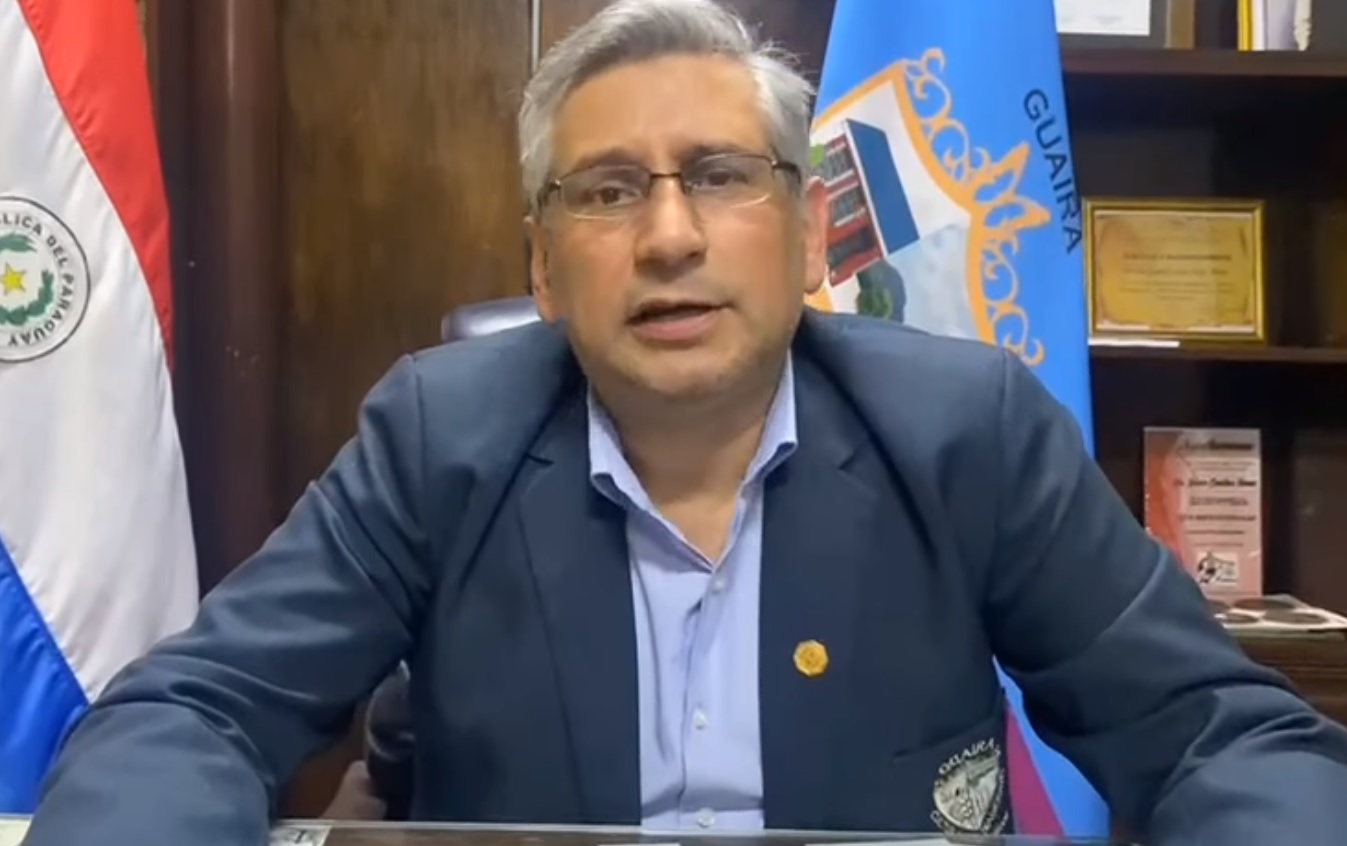 Gobernador de Guairá asegura que Ejecutivo le quiere “cobrar” por pasar a Honor Colorado