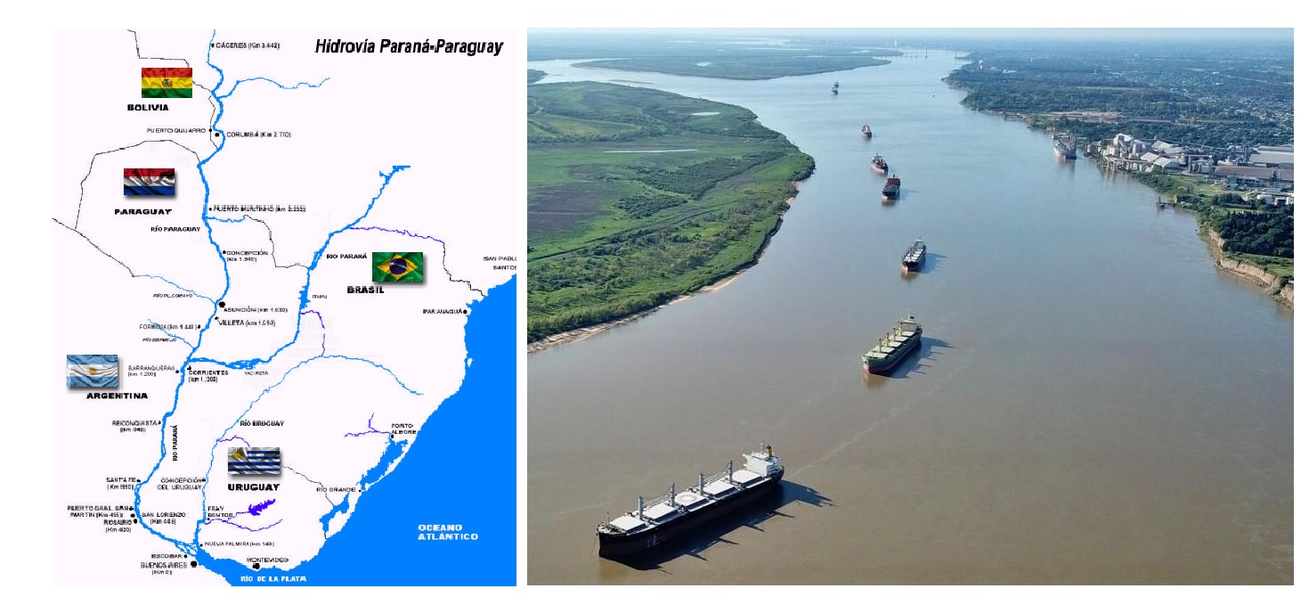 Experto afirma que EE. UU. pretende proteger su seguridad nacional ante “amenaza china” en hidrovía Paraguay – Paraná