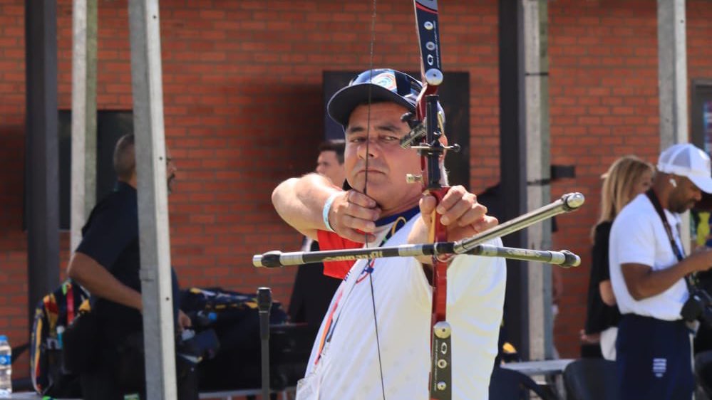José Centurión, competidor de tiro con arco: “Mi jefa compró las entradas para que mis compañeros vinieran a apoyarme”