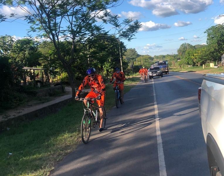 Ciclistas ya no podrán avanzar hasta la Basílica de Caacupé desde este miércoles