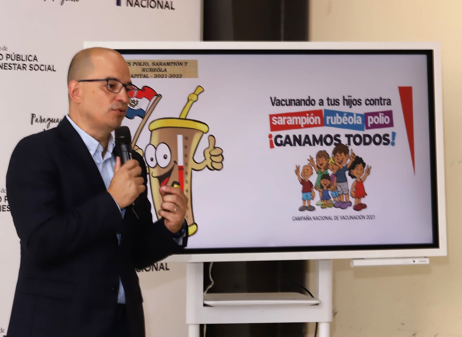 Salud cierra campaña contra sarampión y polio con aumento de cobertura en población infantil