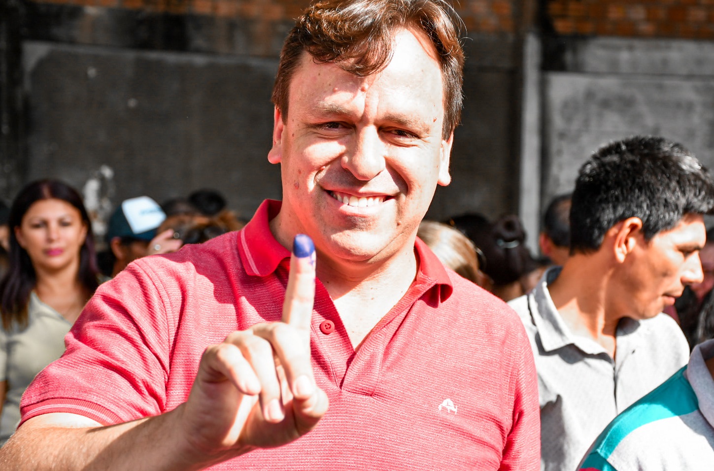 Luis Fernando González es candidato de ANR a Gobernación de Central: “Estoy muy satisfecho con los resultados”