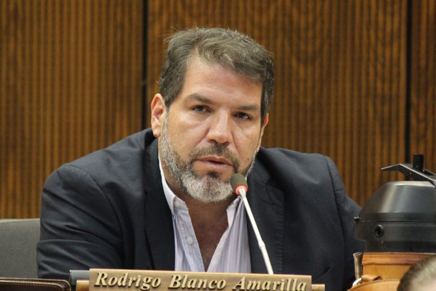 Rodrigo Blanco y su aclaración: “Yo voté por el juicio político a Sandra Quiñónez”
