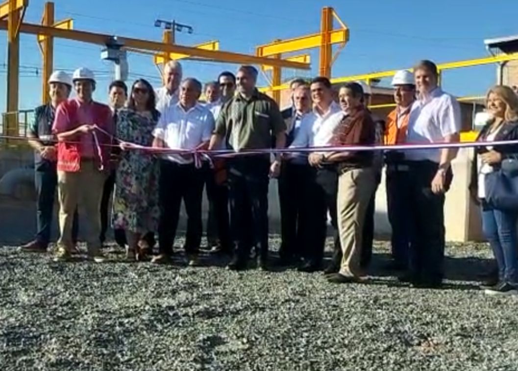 MOPC inauguró la segunda planta de tratamiento de Asunción