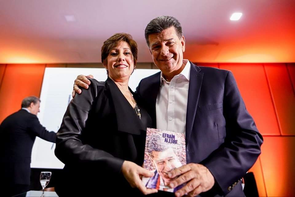 “Efraín Alegre – Mi vida con él”, el libro de la esposa del candidato a presidente