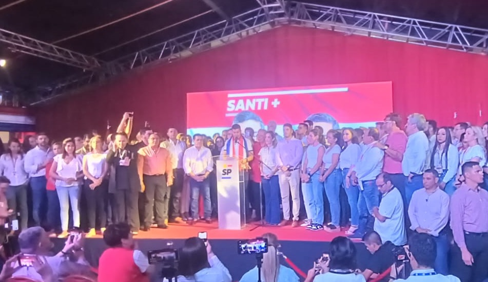 Santiago Peña: “El pueblo demostró que los agravios, el odio y las rencillas no son el camino”