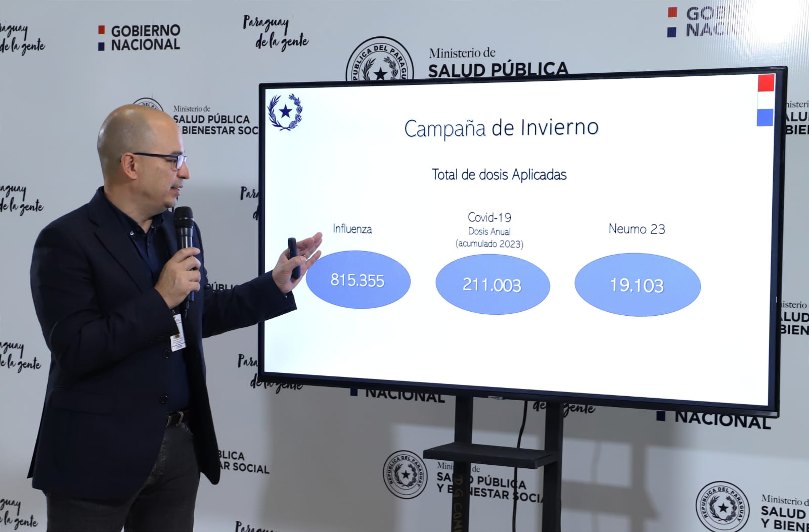 Más de 815.000 personas ya recibieron su dosis cuadrivalente contra la influenza