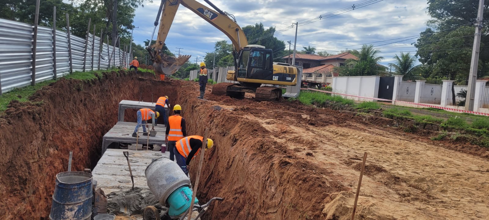 Costanera Sur: obra registra 66% de avance y actualmente se instalan sus drenajes