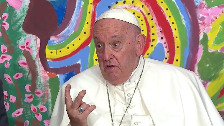 Papa Francisco, sobre la guerra en Ucrania: “La paz se va a lograr el día en que se puedan hablar”