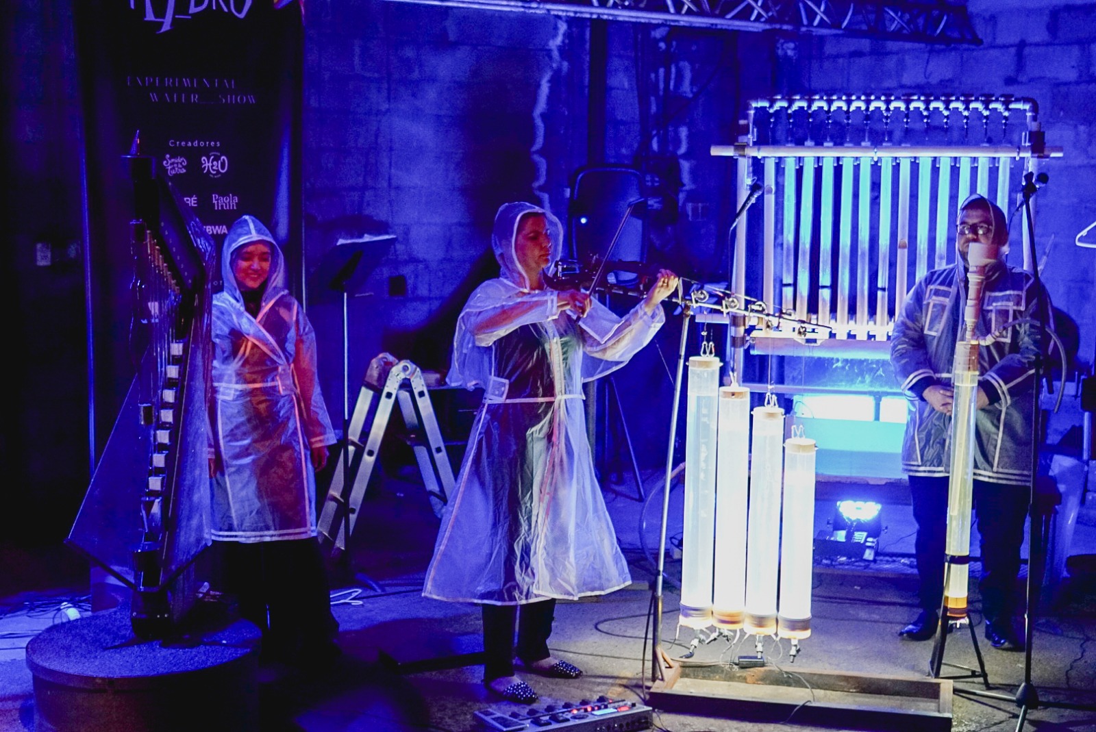 Sonidos de la Tierra presenta su orquesta de agua con H_Y_DRO Experimental Show