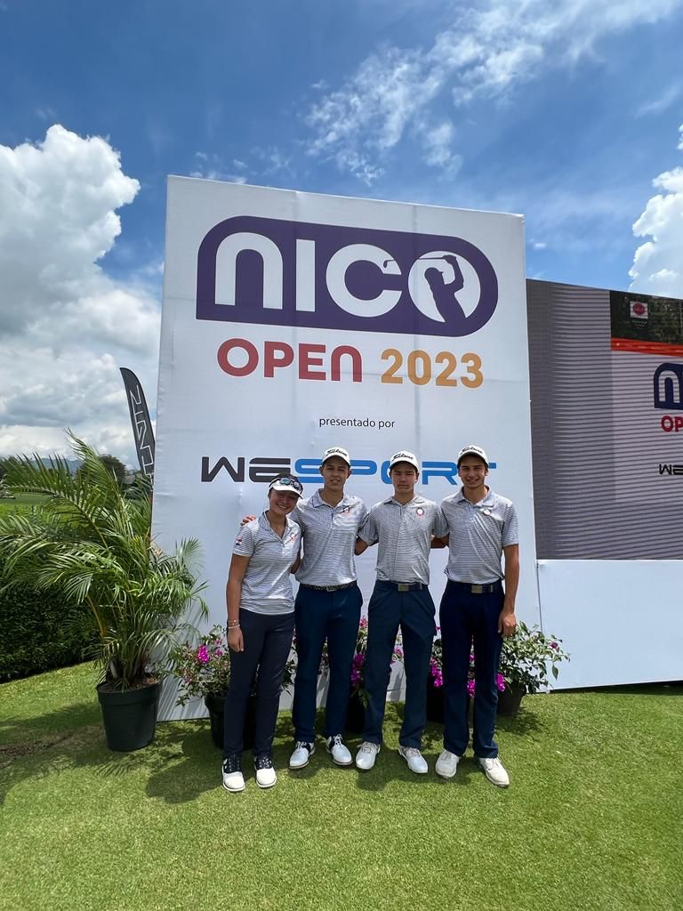 Golfistas paraguayos presentes en el Nico Open 2023 en Colombia