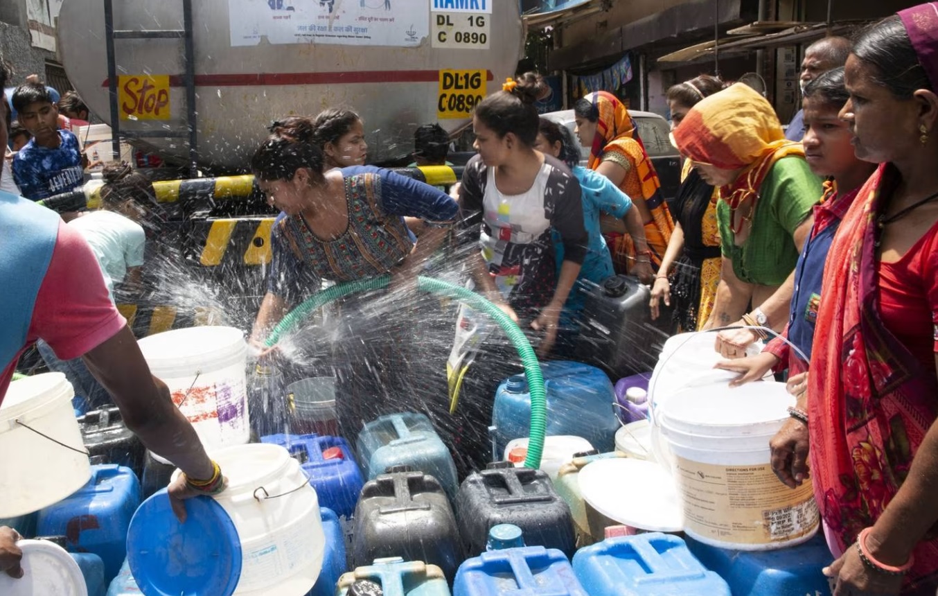 Un calor extremo castiga a India