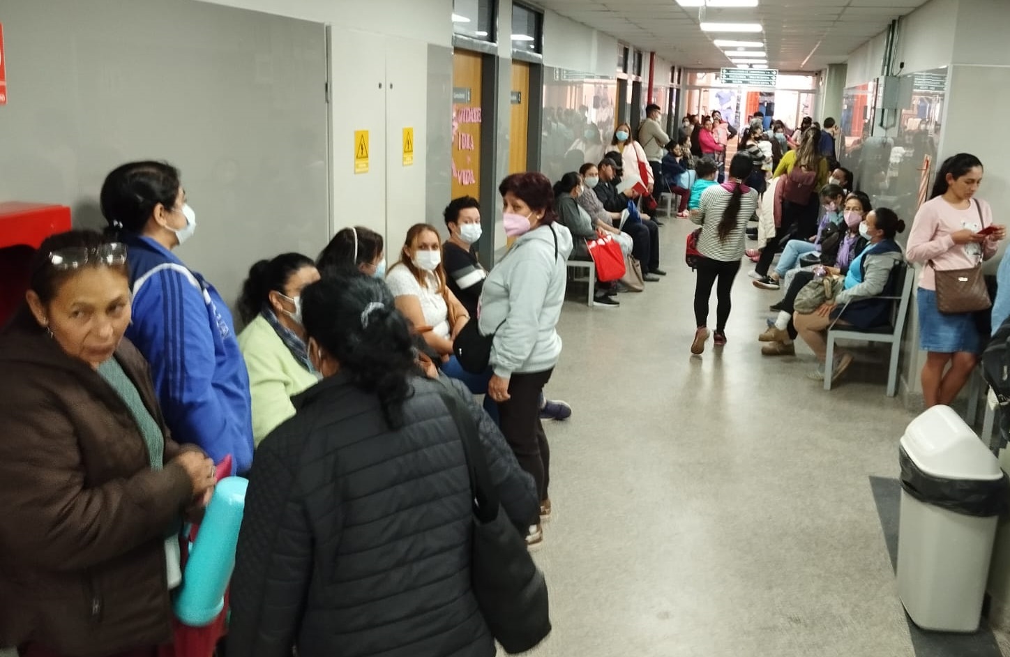Aumentan consultas por cuadros respiratorios en Hospital San Pablo