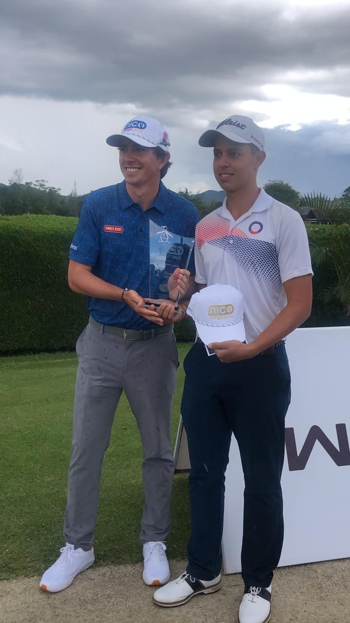 Erich Fortlage de Paraguay es el brillante campeón del Nico Open que finalizó este sábado en territorio cafetero